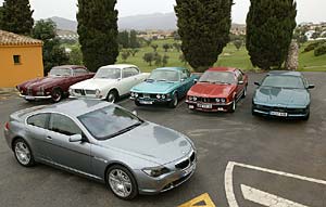 Das neue BMW 6er Coupé und seine Ahnen